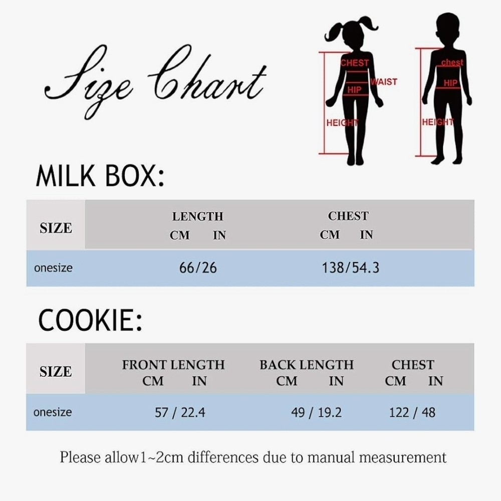 Kids Milk and Cookie Costume Set - Picture 7 of 16